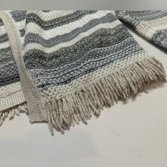 White House Black Market Cardigan Sweater Jacket Gray - Picture 2 of 7